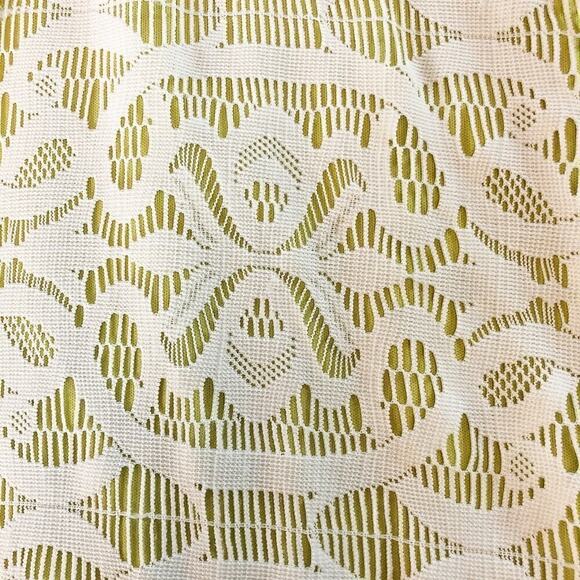 Guess Strapless Neon Green and Lace Dress Size 14 - Picture 5 of 8